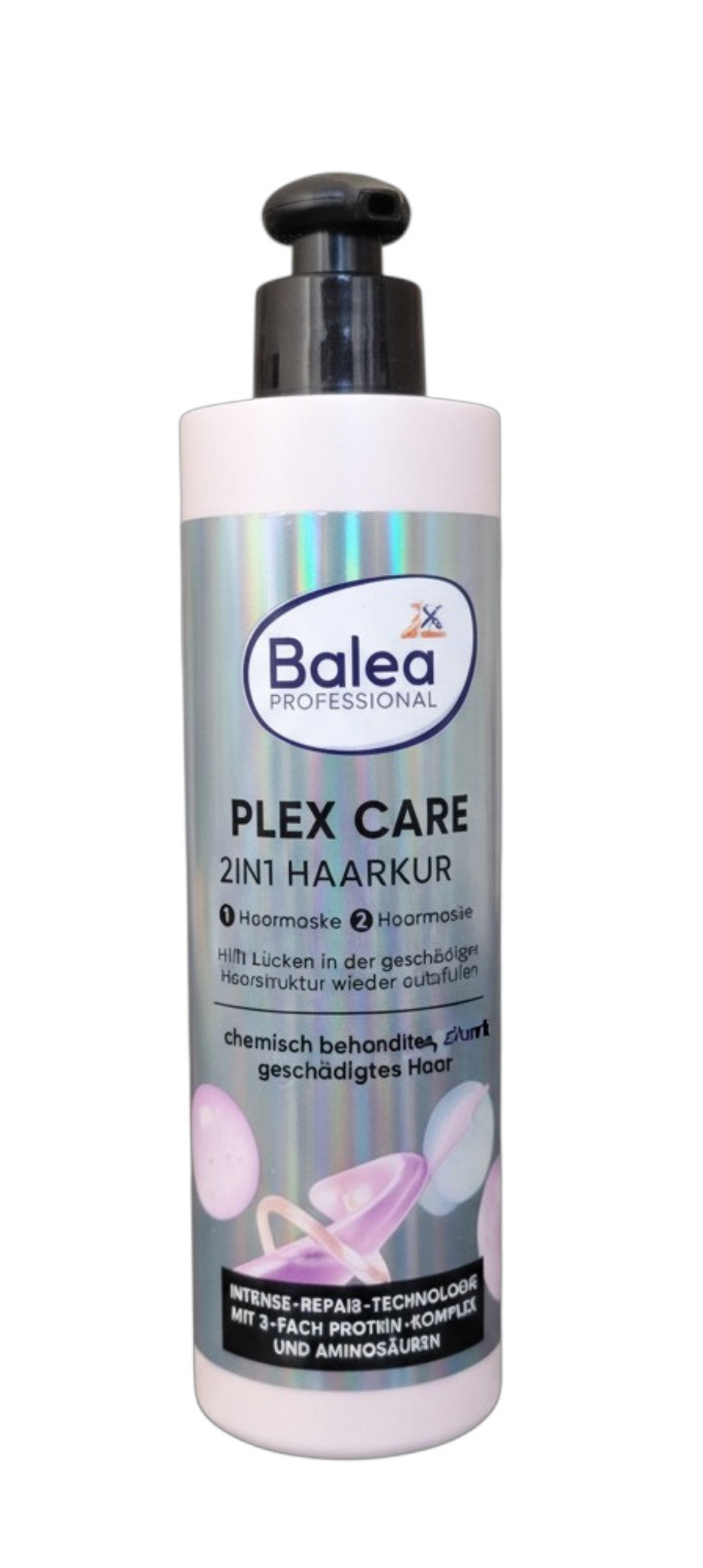 Masque capillaire 2-en-1 Plex Care Balea Professional, 250 ml