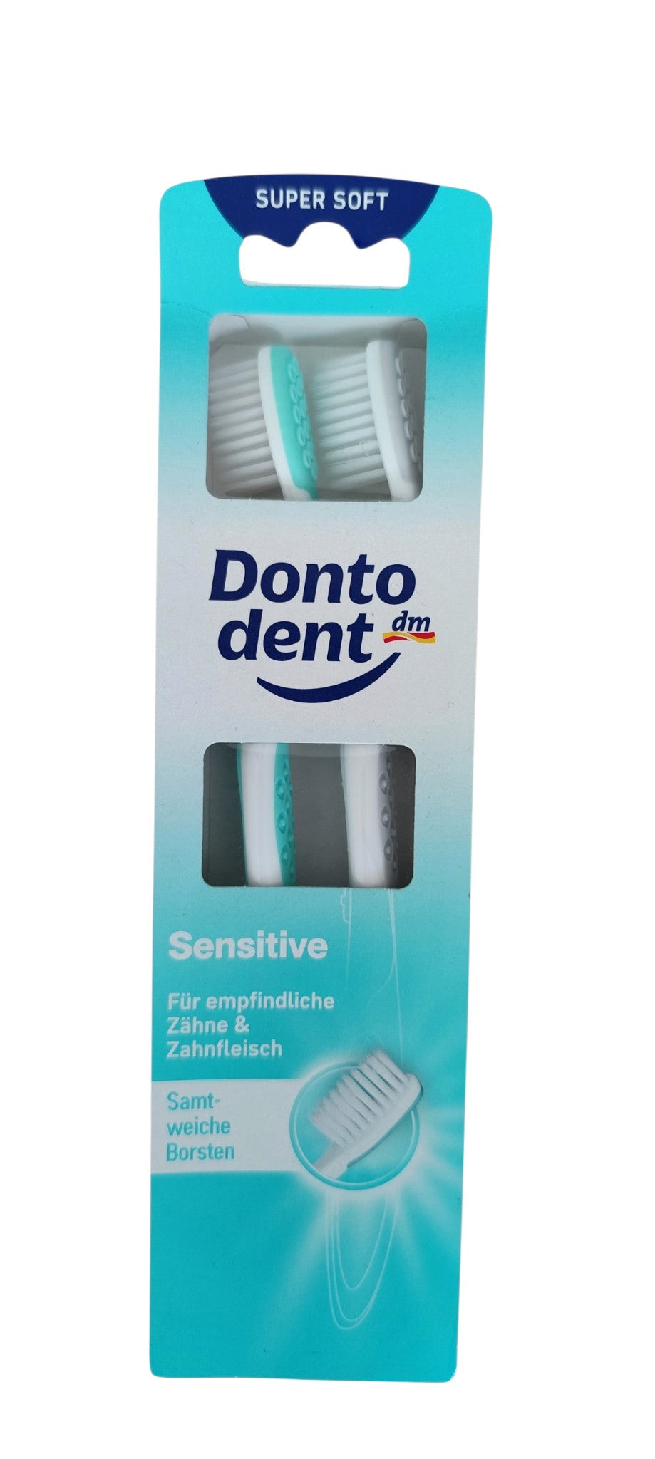 Brosse à dents ultra-souple pour dents sensibles, lot de 2