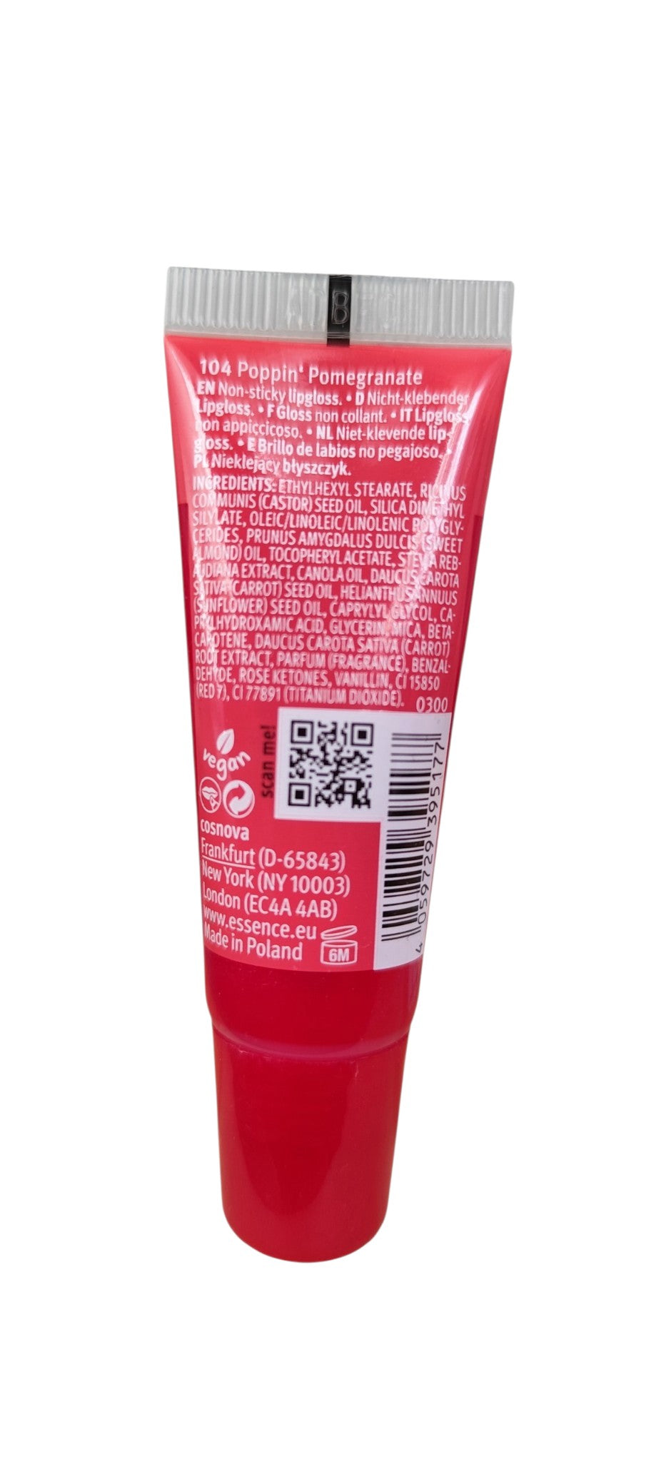 Gloss Juicy Bomb 104 Poppin' Pomegranate Essence