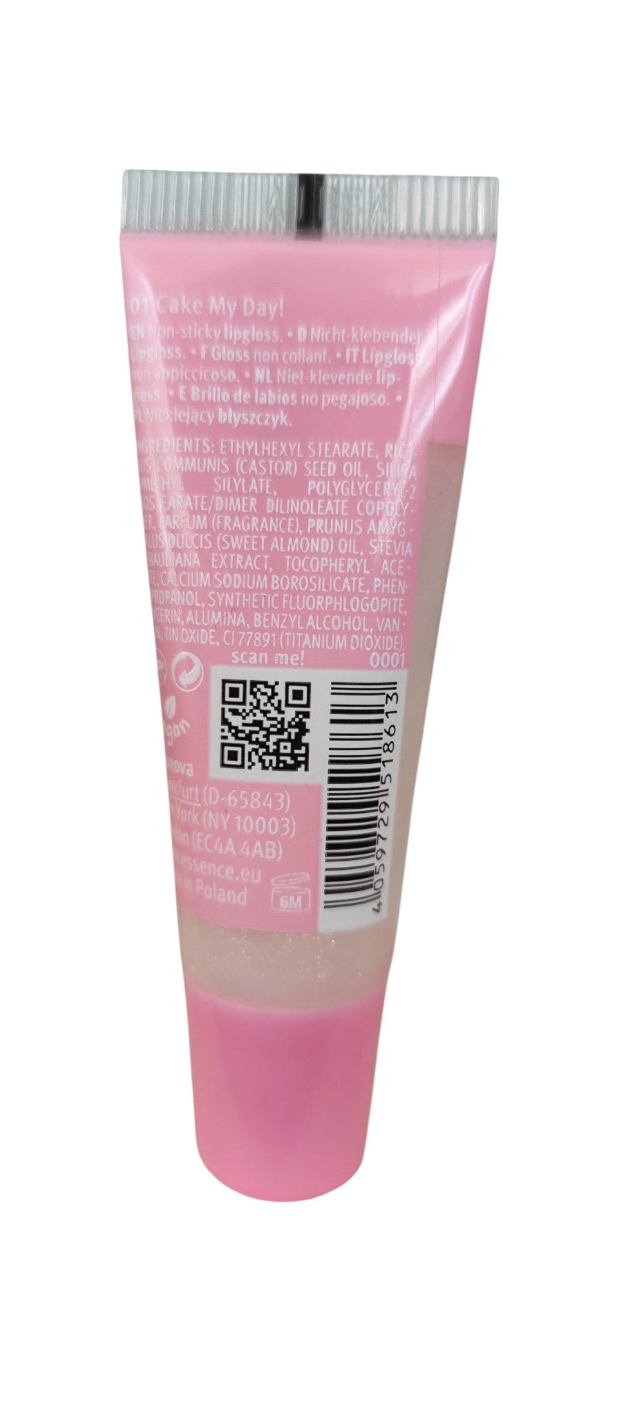 Gloss Birthday Bomb 01 Cake My Day Essence