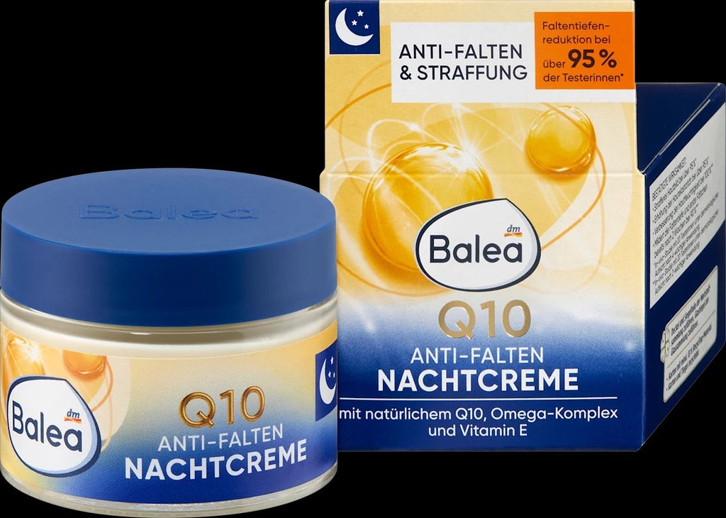 Crème de nuit anti-rides Q10, 50 ml