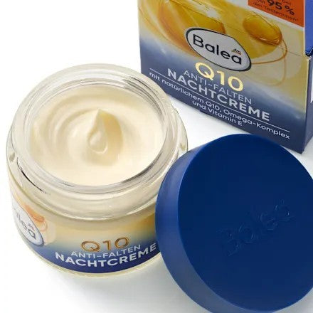 Crème de nuit anti-rides Q10, 50 ml