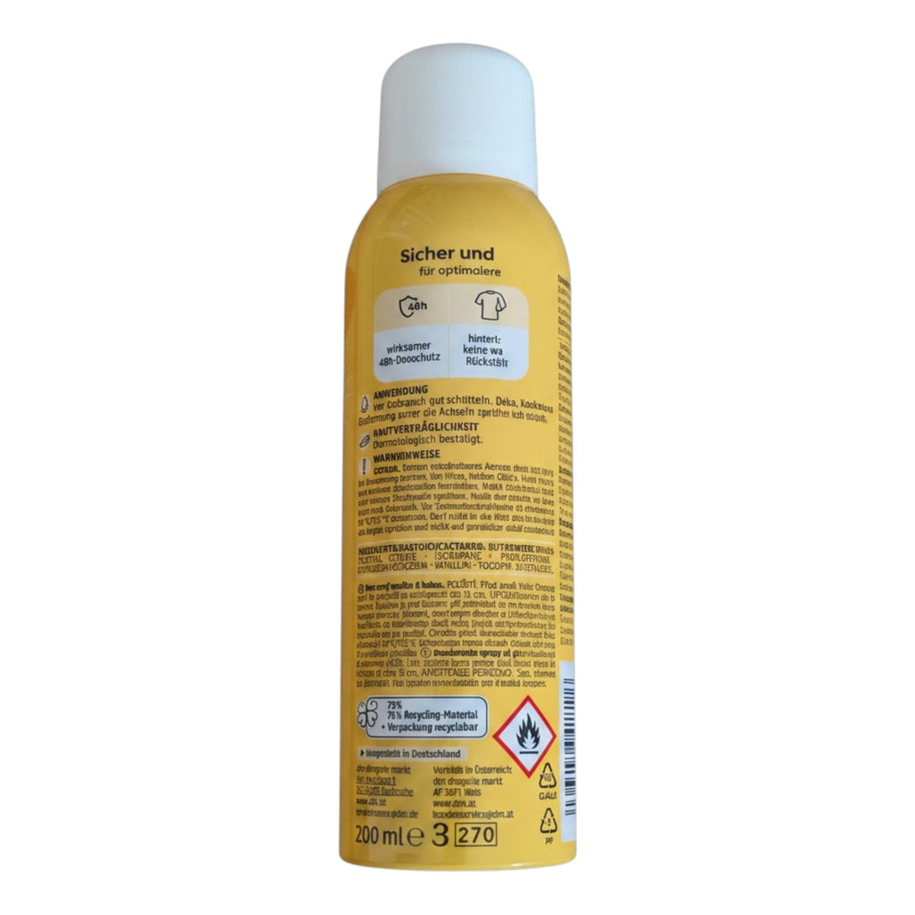 Déodorant Spray Vanille & Noix de Coco Balea, 150 ml
