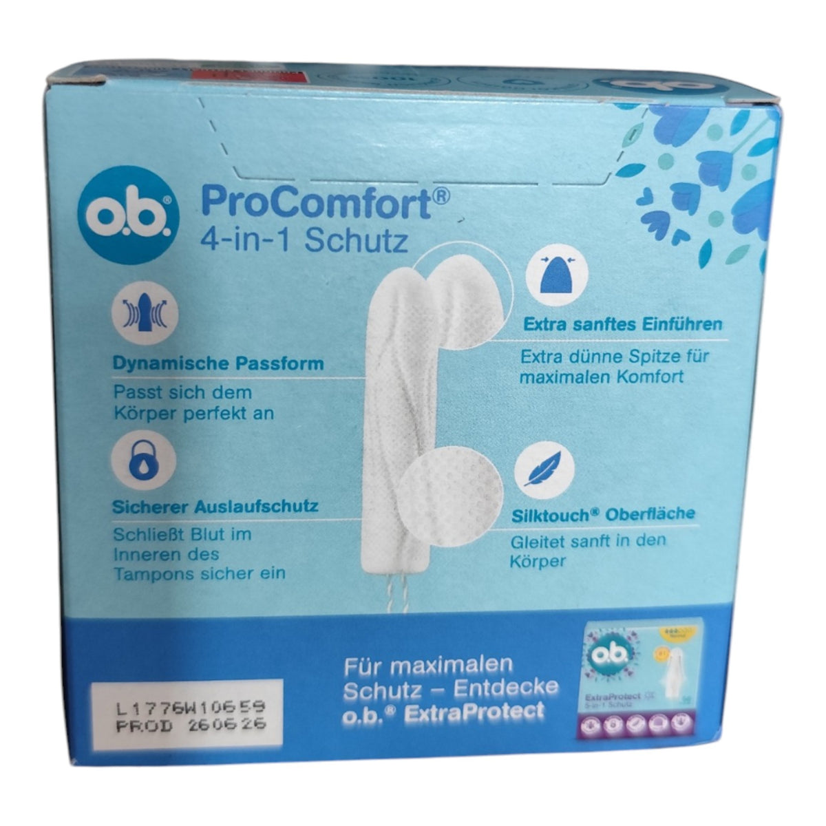 Tampons ProComfort Mini, boîte de 64