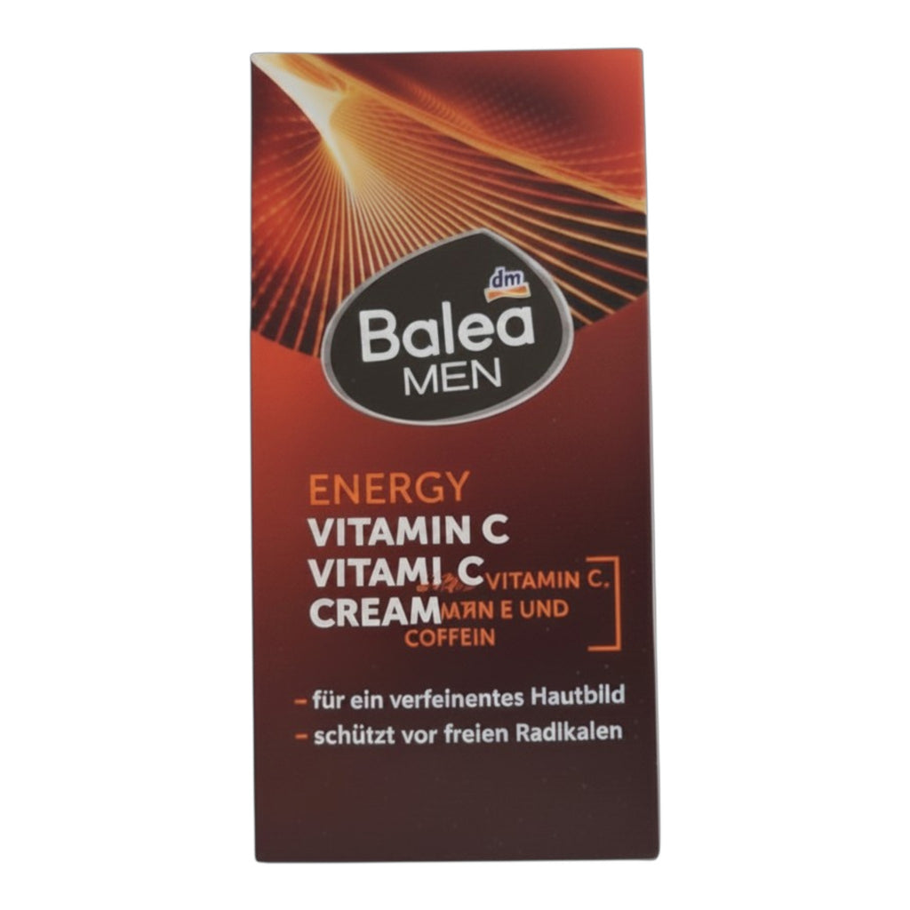 Crème visage énergisante à la vitamine C pour homme, 75 ml