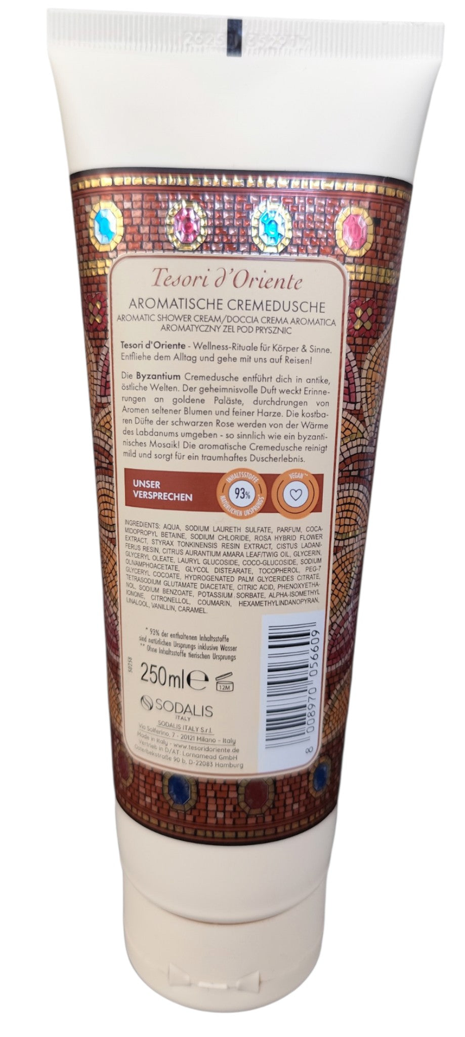 Gel douche crème Byzantium, 250 ml