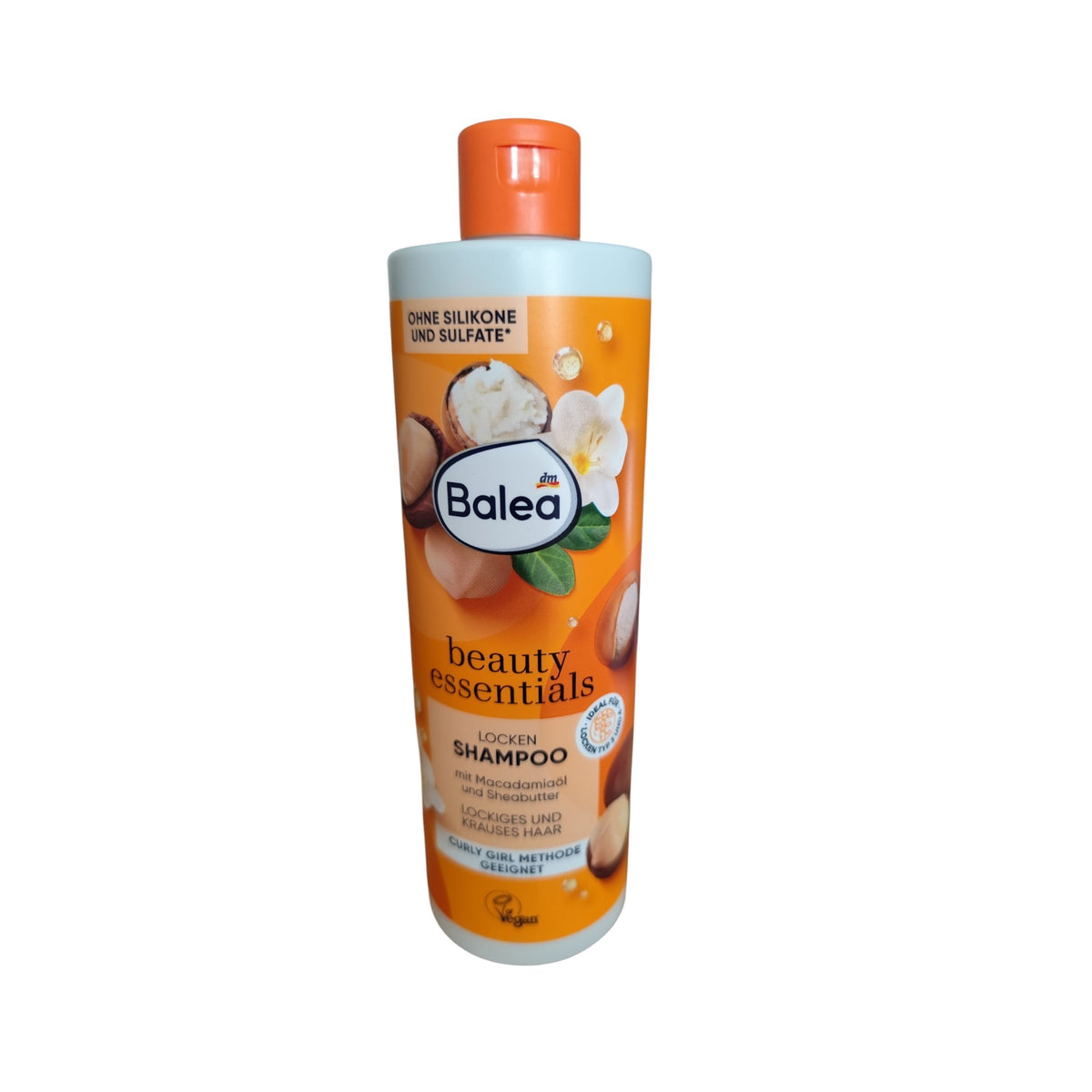Shampoing Cheveux Bouclés Huile de Macadamia & Karité Balea Beauty Essentials, 400 ml
