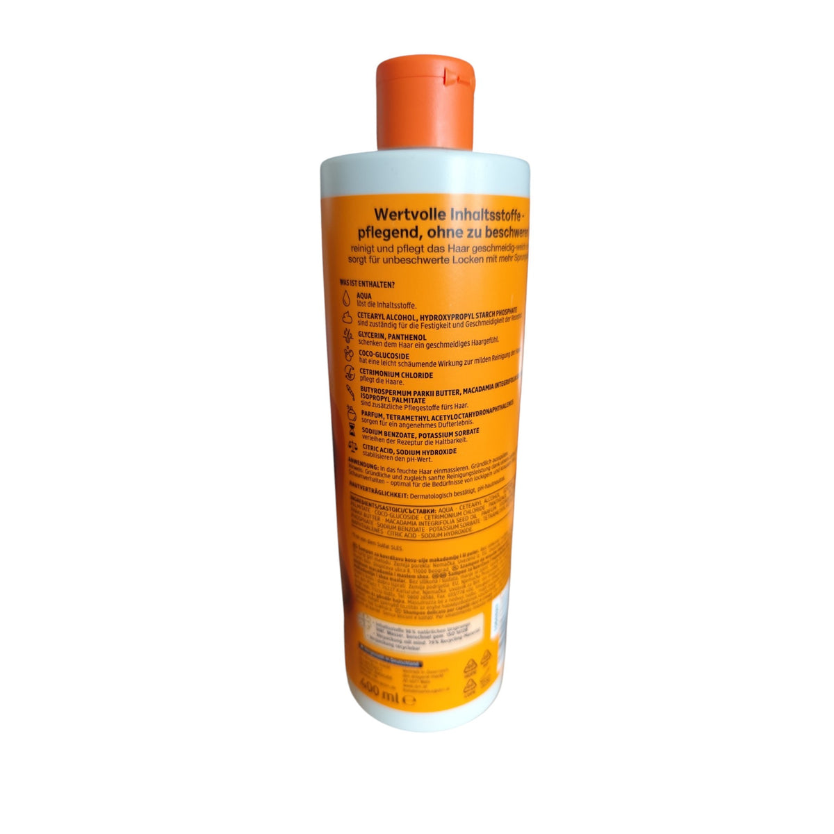 Shampoing Cheveux Bouclés Huile de Macadamia & Karité Balea Beauty Essentials, 400 ml