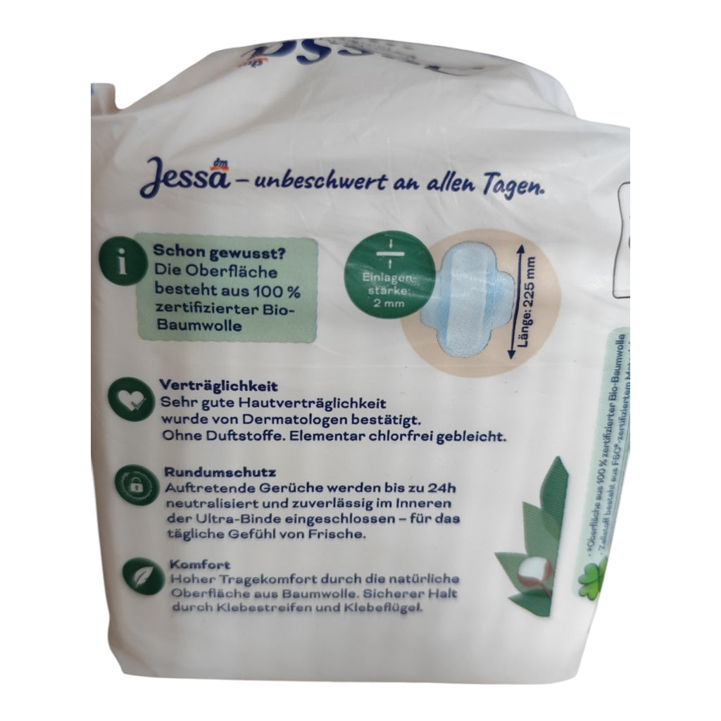 Serviettes hygiéniques Ultra Coton, normales, paquet de 14