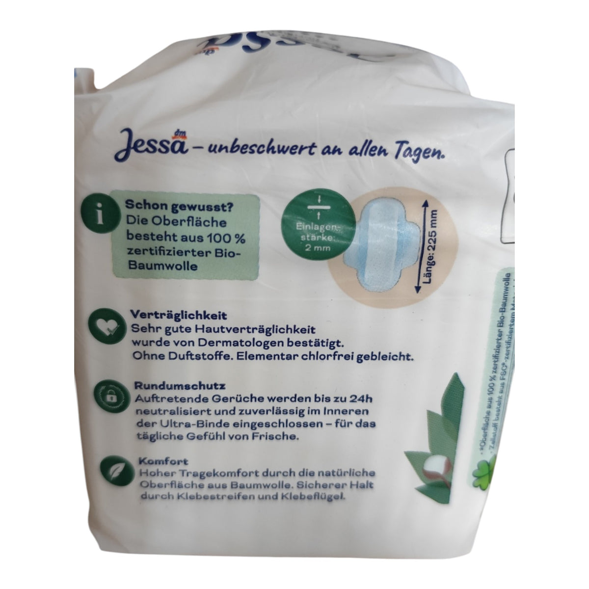 Serviettes hygiéniques Ultra Coton, normales, paquet de 14