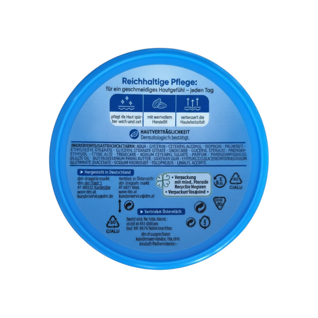 Crème Hydratante 24h Karité & Amande Balea, 150 ml