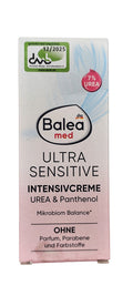 Creme intensive Ultra Sensitive 7% Uree + Panthenol, 50 ml