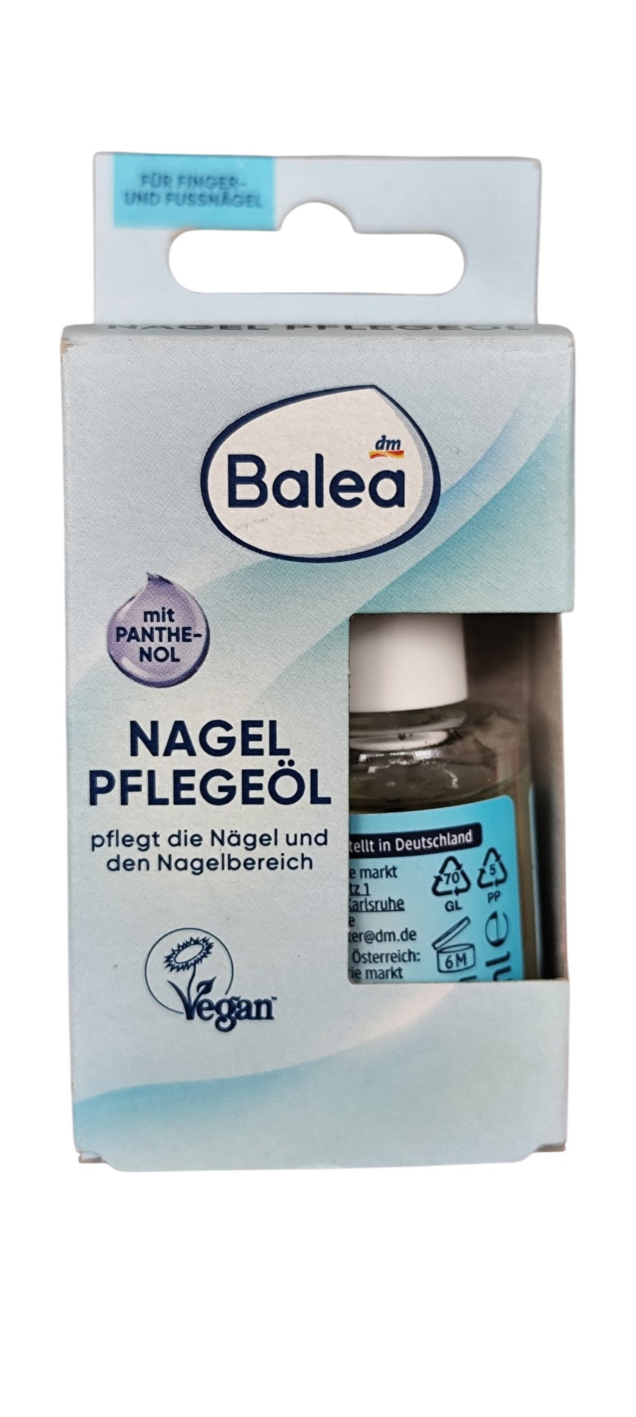 Huile pour les ongles Balea, 10 ml