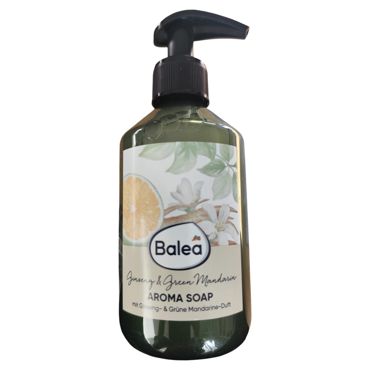 Savon liquide Ginseng et Mandarine verte, 300 ml
