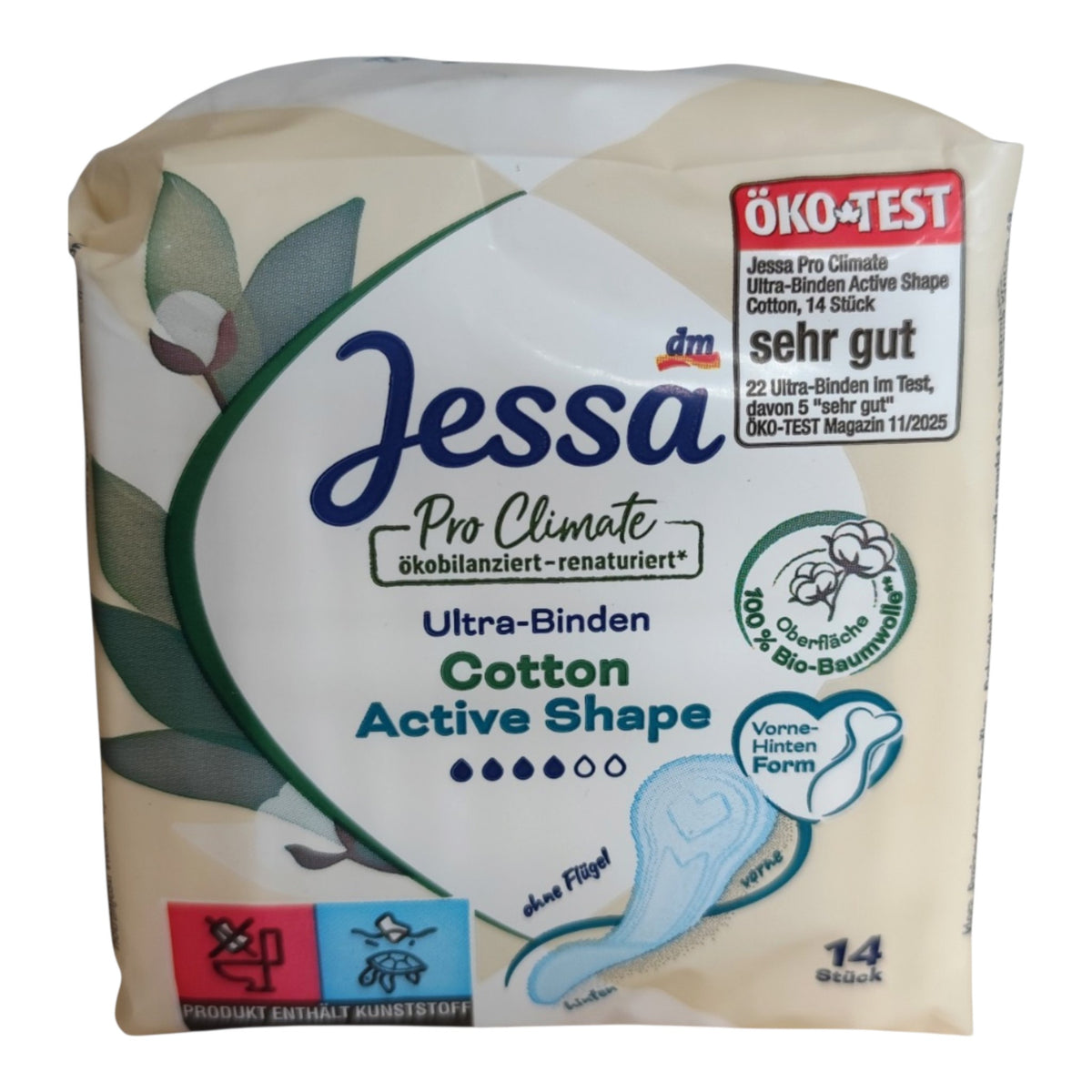 Serviettes Hygiéniques Ultra Coton Jessa