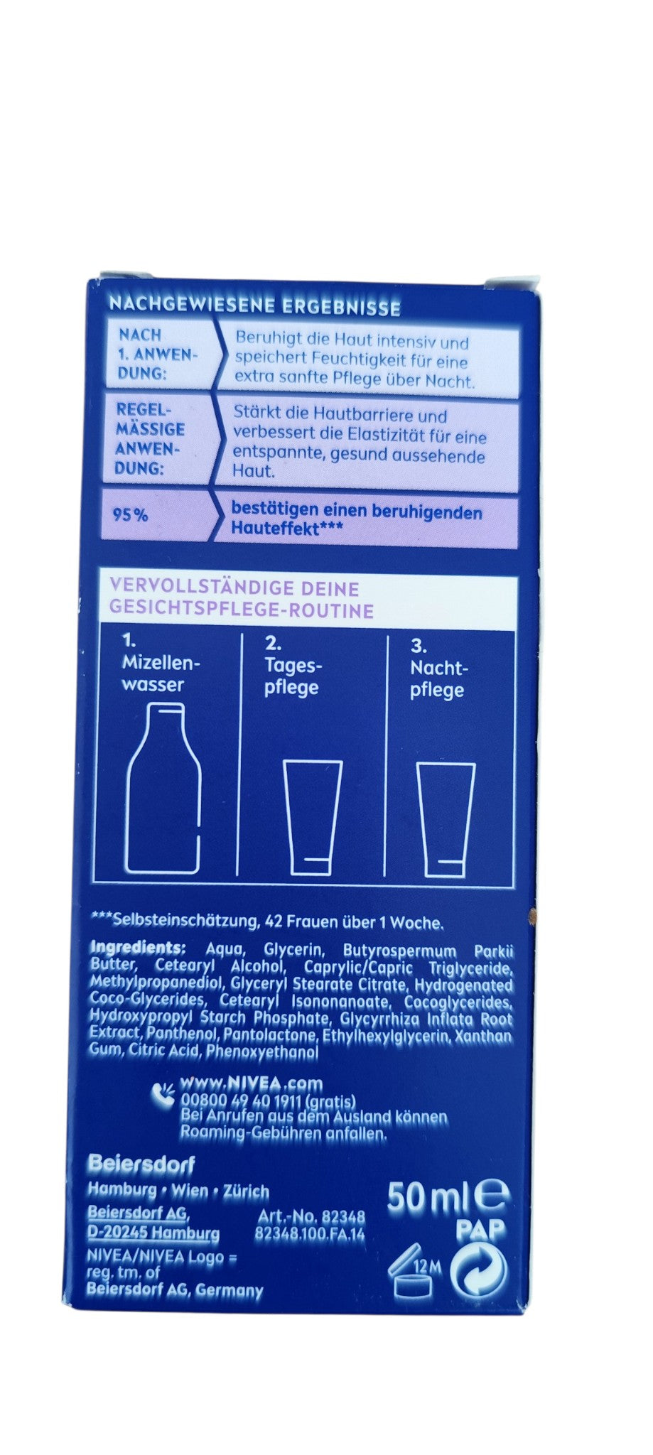 Crème de nuit apaisante, 50 ml