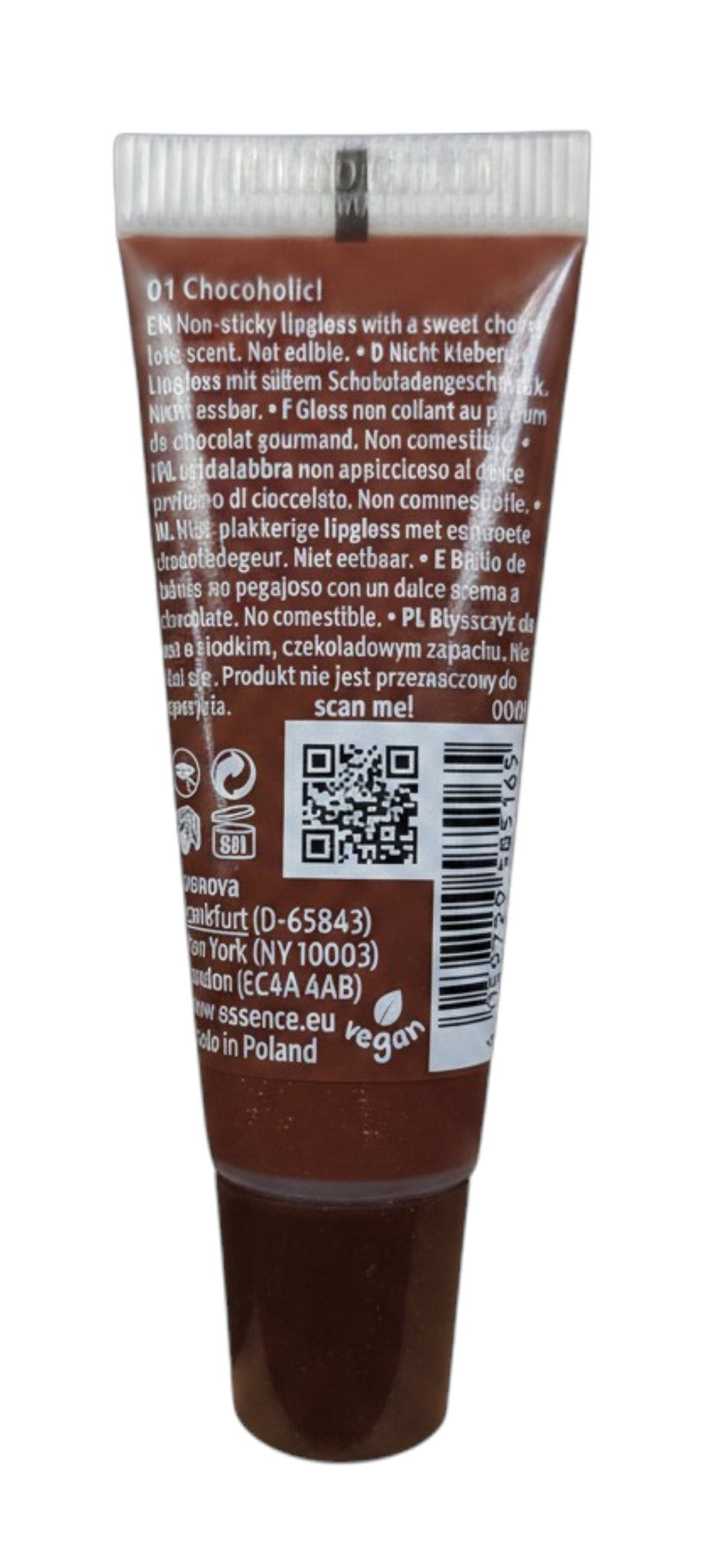 Gloss à lèvres Juicy Bomb Shiny 01 Chococlic, 10 ml