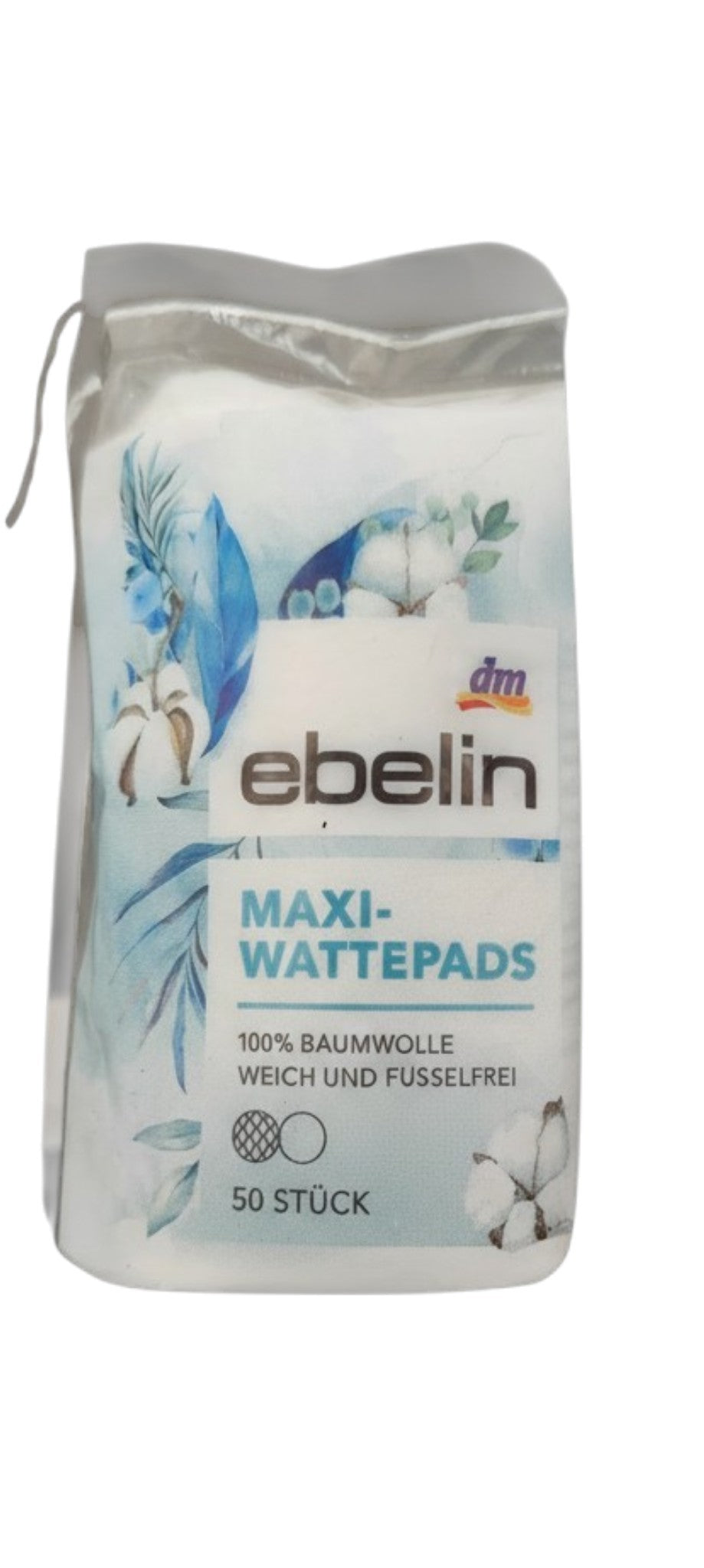 Disques de Coton Démaquillants Maxi Ebelin