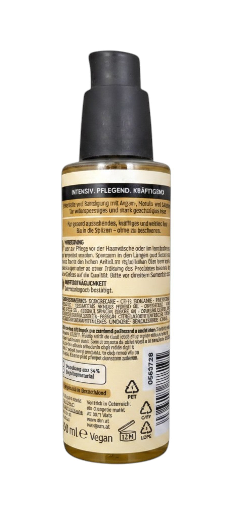 Huile capillaire reparatrice intensive, 100 ml