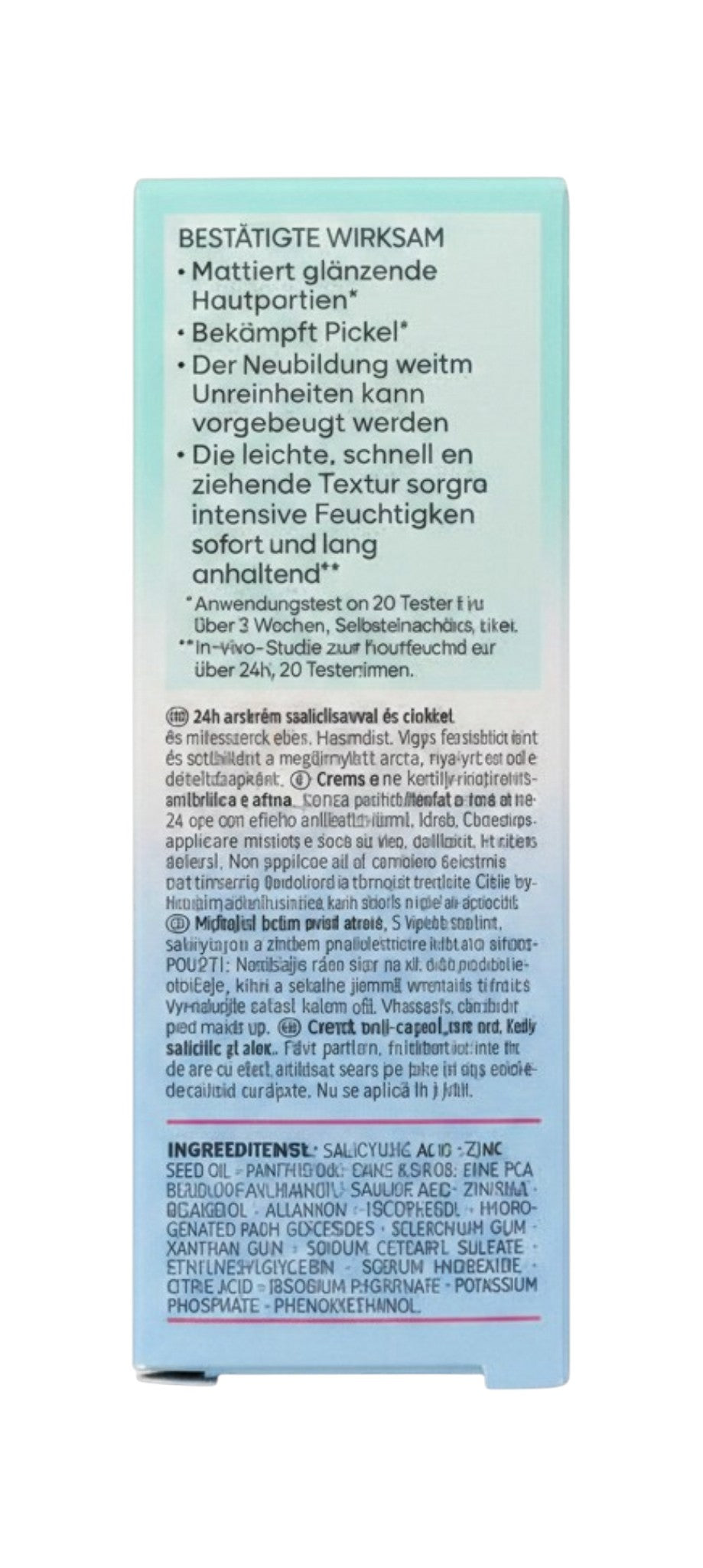 Soin anti-acné 24h, nettoyant pour la peau, 50 ml