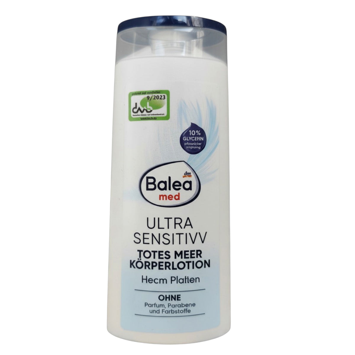Lait Corporel Ultra-Sensible Mer Morte & Urée Balea Med, 300 ml