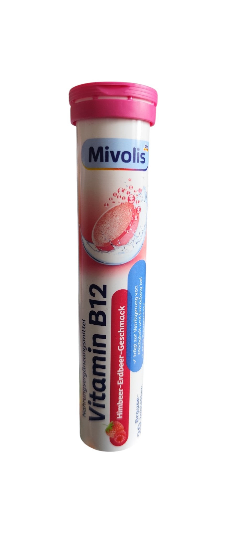 Comprimés effervescents de vitamine B12, 20 comprimés, 82 g