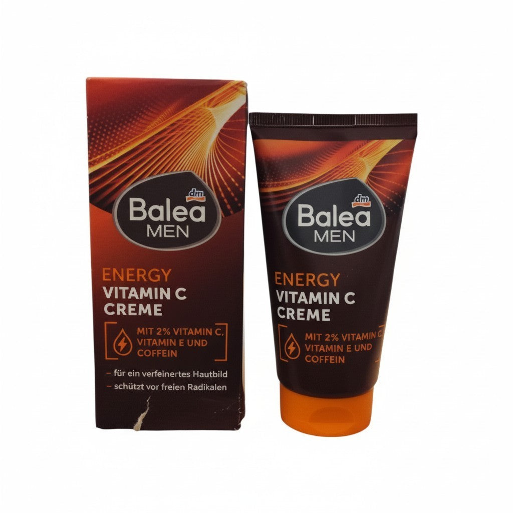 Crème visage énergisante à la vitamine C pour homme, 75 ml