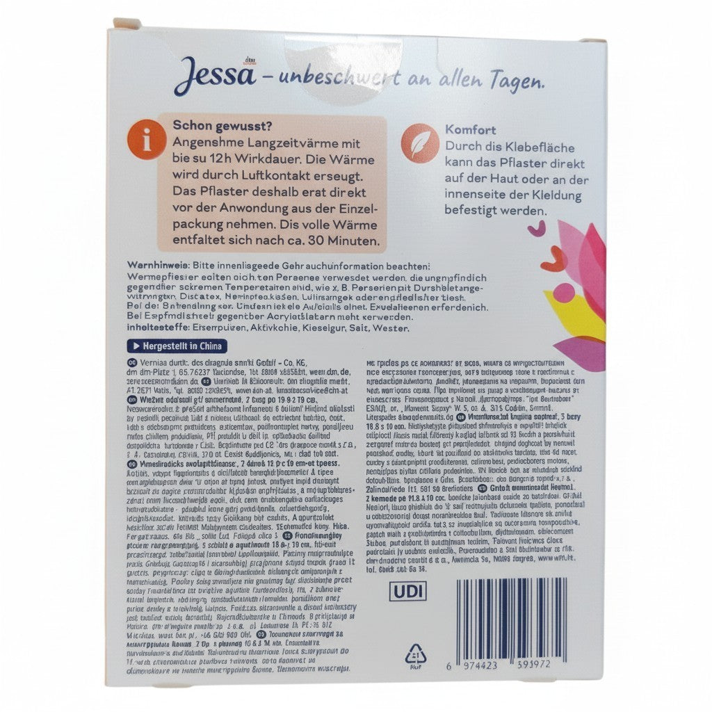 Patchs chauffants menstruels, lot de 2