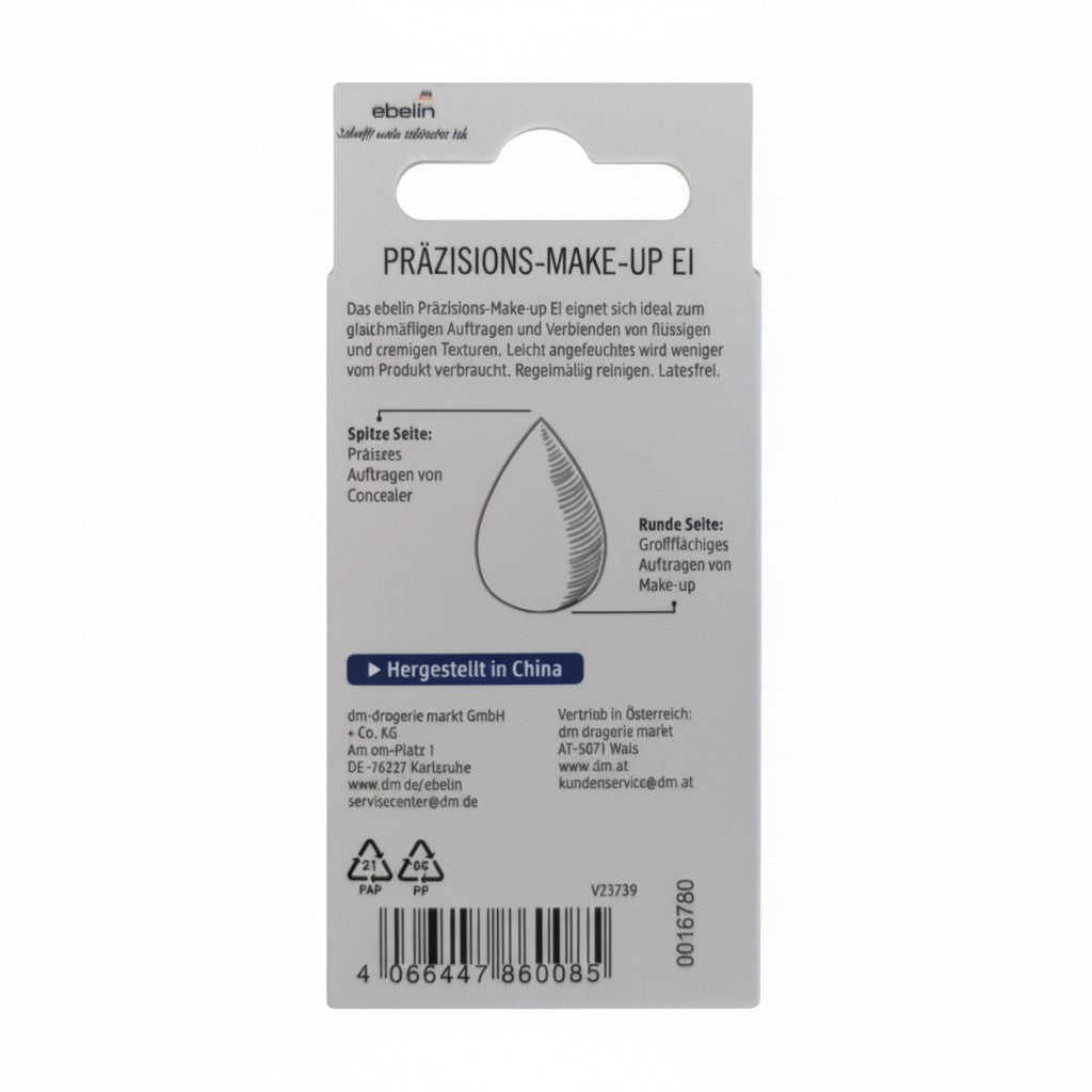 Oeuf de maquillage de precision, 1 piece