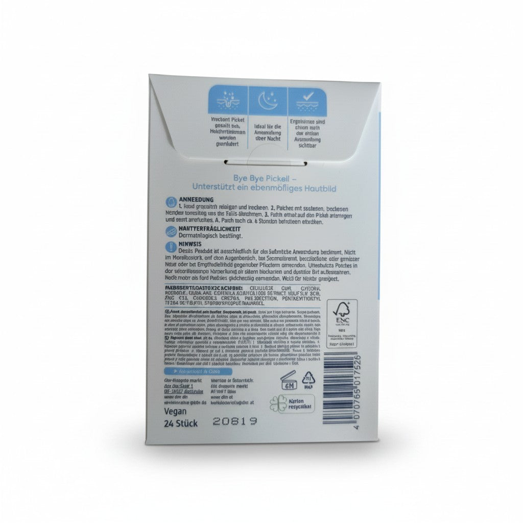 Patchs anti-acné hydrocolloïdes Balea, 24 unités