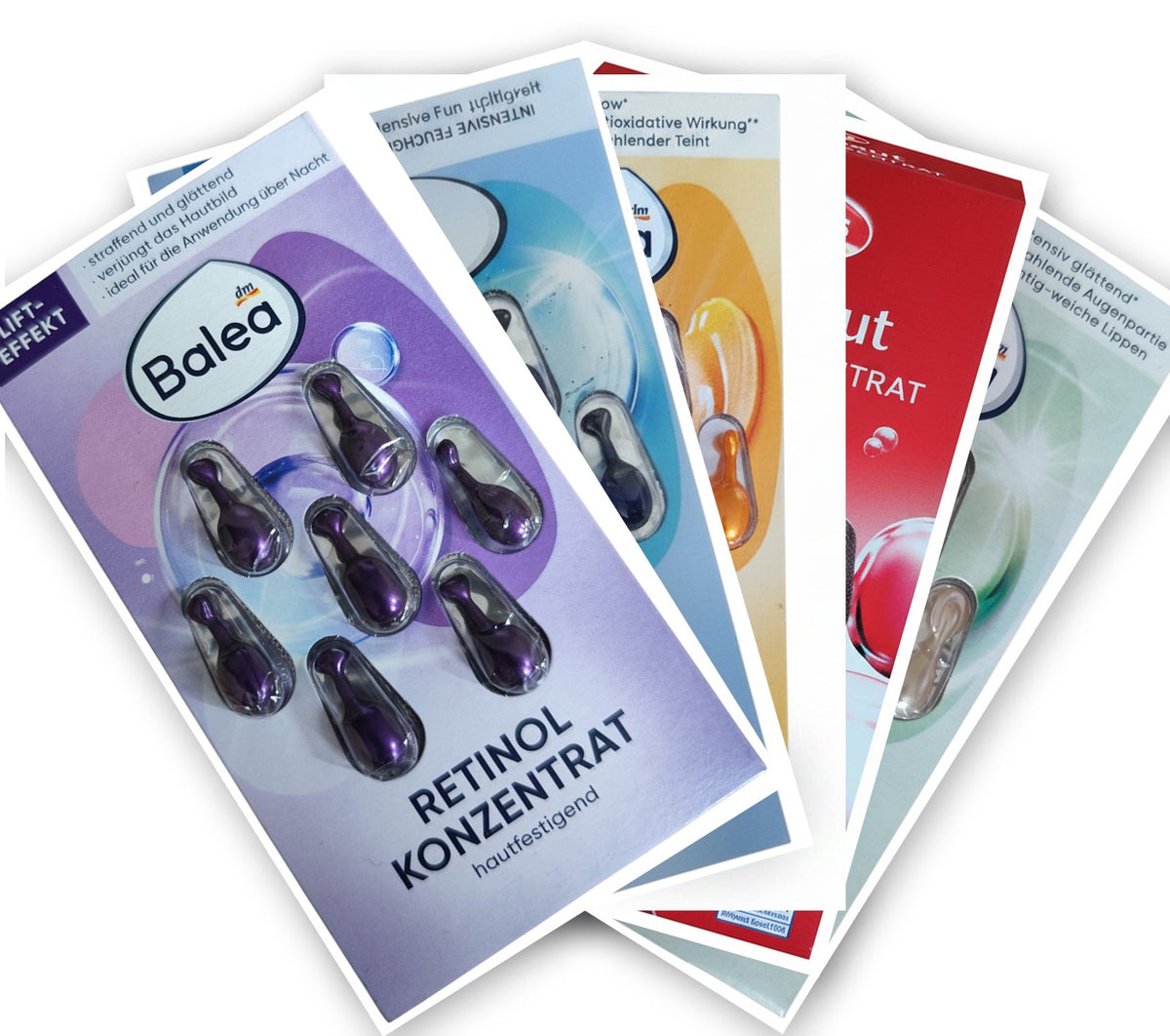Bundle Concentrés Intensifs — Les 5 Essentiels, 5 x 7 capsules
